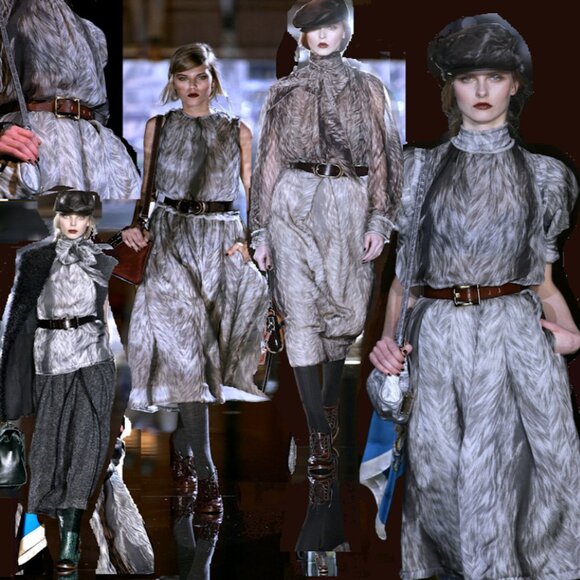 Vintage DOLCE & GABBANA Printed Silk Camisole Top w/Ruffles 2008 Fall NWT - Picture 9 of 9